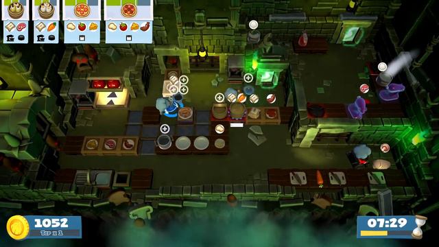 [Overcooked 2] Level 6-6 (3 Stars) ► Score: 1875 / 1500 ♦ Co-Op Mode (3 Players) ★ Gameplay ║#37║ смотреть онлайн