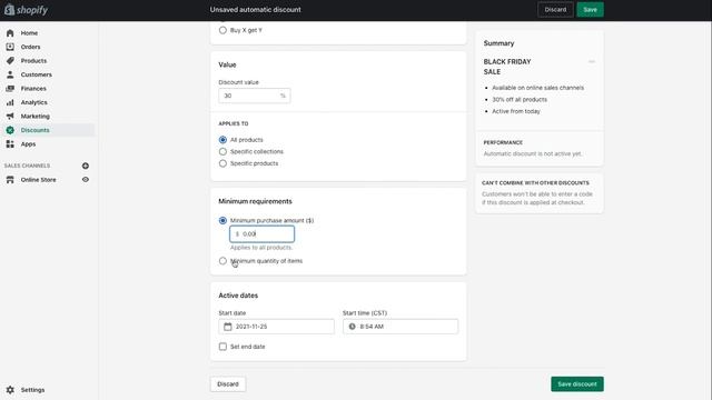 How To Run A Sale On Shopify (Shopify Tutorial For Beginners) смотреть онлайн