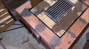 Моя  жизнь  в  ДЕРЕВНЕ.   РЕГИОН  60.  Печь  для  БАНИ  из  КИРПИЧА