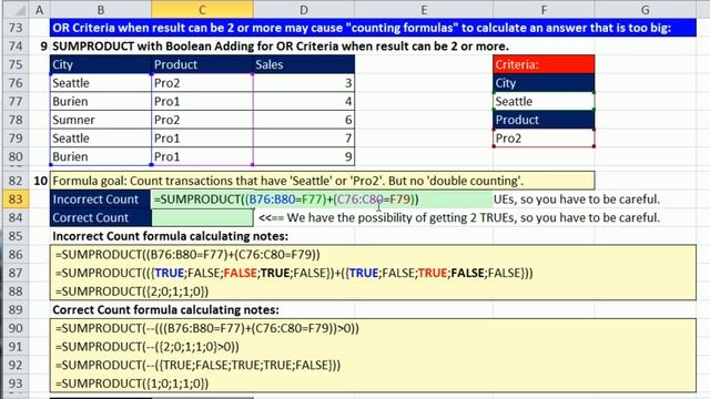 Ctrl + Shift + Enter: Excel Array Formulas 14: Boolean Logic, AND & OR criteria, Convert TRUE FALSE смотреть онлайн