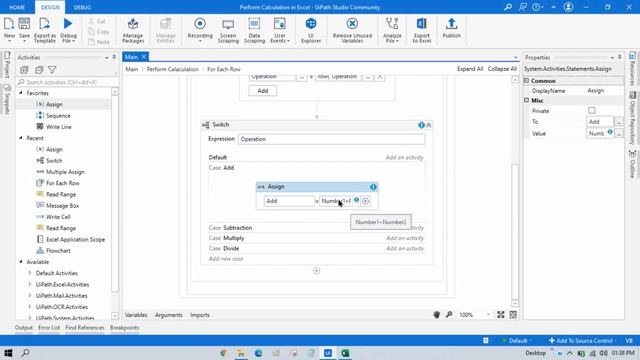 Perform Calculation in Excel UiPath | Excel Automation Example смотреть онлайн