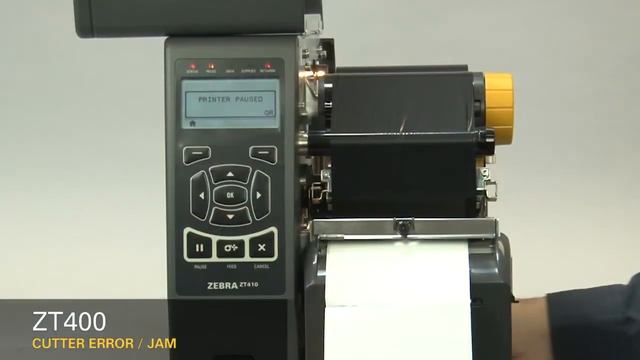 Zebra ZT420 Cutter Error Jam Easy - How to Tips and Tricks by @3labels смотреть онлайн