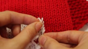 ВЫШИВКА ПО ПЕТЛЯМ способ "ПЕТЛЯ В ПЕТЛЮ". Как вышивать по вязаному полотну