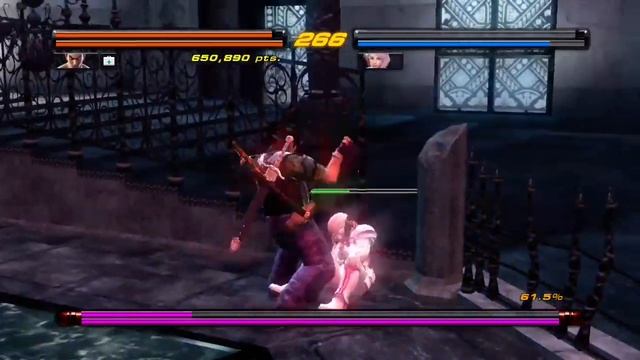 TEKKEN 6 (XB360) | Scenario Campaign: Mishima Zaibatsu, Central Tower (Kazuya Mishima / Hard)
