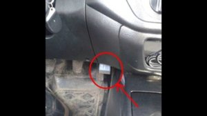 Mitsubishi Lancer IX 2005 OBD-II port