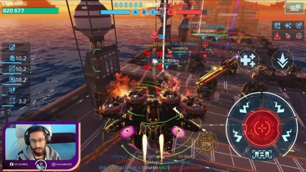 What? 1000% DMG?? Karura GLAIVE UE Ao Ming Deleting Everything! | War Robots WR