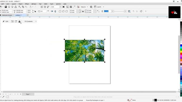 CorelDraw 2021 - Powerclip Inside in CorelDraw x6 x7 x8 x9 in Hindi | CorelDraw by I Love Design смотреть онлайн