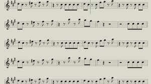 Pedro (Педро) - Ноты для саксофона альт ремикс для саксофонистов веселая песня (Минусовку в описании