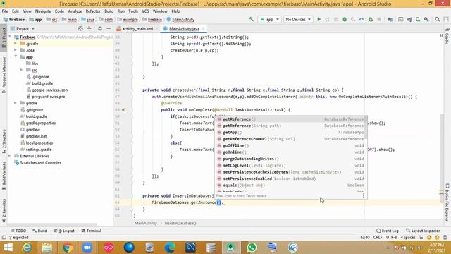 #AppDevelopment || User Registration Form || Form Validation || Java Code || смотреть онлайн