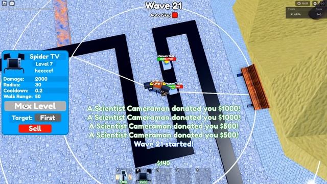 СПАЙДЕР ТВ ИМБА? | SKIBIDI TOILET DEFENSE смотреть онлайн