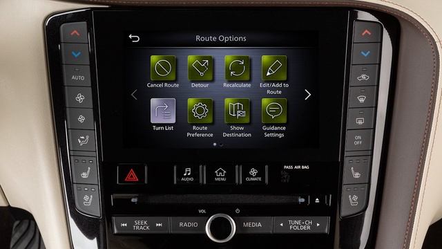 2023 INFINITI QX55 - Route Menu (if so equipped) смотреть онлайн