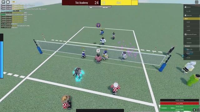 Too Academy vs a bunch of eduardobrgs's | VOLLEYBALL ACADEMY ROBLOX смотреть онлайн