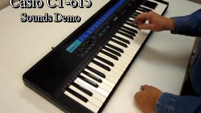 Casio CT-615 Demo смотреть онлайн