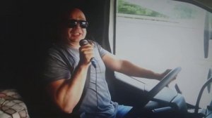 Русский   дальнабойщик поёт песню Арам Асатрян