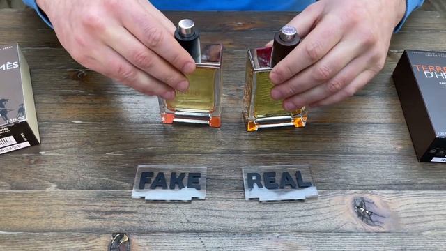 Fake Vs Real Hermès Terre D’Hermès Eau De Parfum 100ML