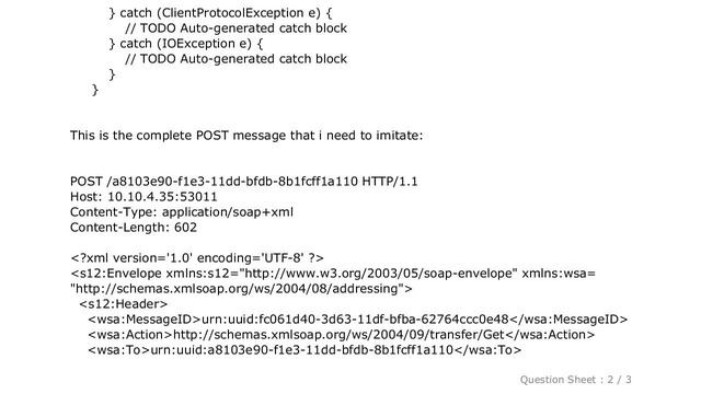 Android : Android, sending XML via HTTP POST (SOAP) смотреть онлайн