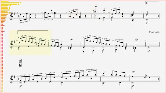 Domenico Scarlatti, Sonata K.391, guitar смотреть онлайн