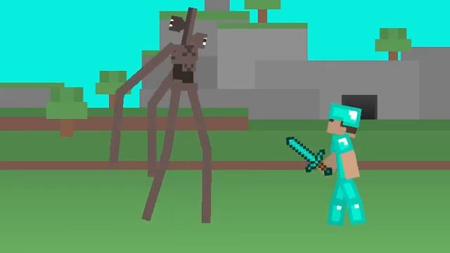 Minecraft but siren head mode(stick nodes pro) смотреть онлайн