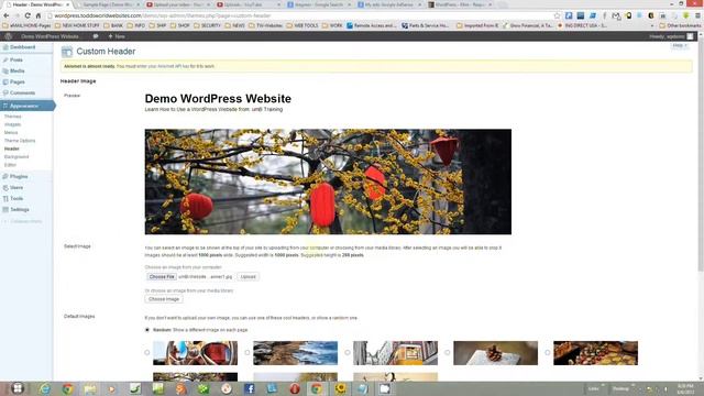 umB Training: Uploading a WordPress Header Banner смотреть онлайн