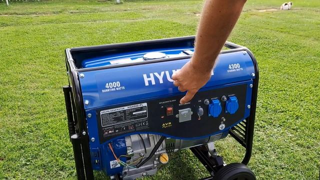 Agregat Prądotwórczy Hyundai HG4000-PL