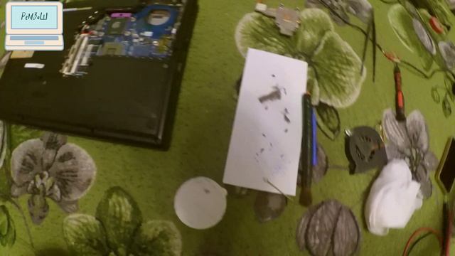 Ноутбук Lenovo 3000 (G530) / не включается, чистка смотреть онлайн