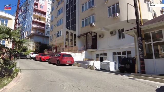 СМОТРИДОМ.РФ ___ Сочи, Хостинский район, Улица Бытха, дом 8 дробь 10, Микрорайон Бытха смотреть онлайн