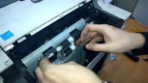 замена роликов захвата бумаги kyocera fs 4020