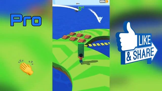Noob vs Pro vs Hacker || Shortcut Run || iOS/Android смотреть онлайн