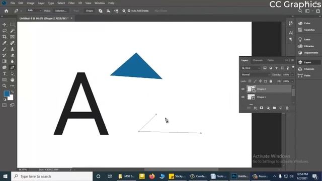 How to Use All Pen Tool in Photoshop T shirt design free course part 7 #pentool #ccgraphics смотреть онлайн