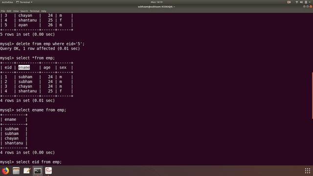 Select Statement, Distinct and Select Statement with Where clause(4) || SQL смотреть онлайн