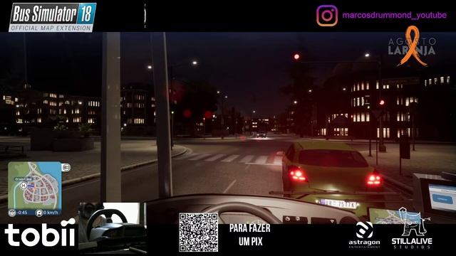 Bus Simulator 18 #45 - Completando A 5ª Missão Da DLC De Mapa, ''Ônibus De Festa''.