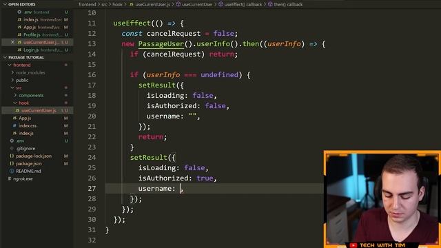 Flask & React Biometric Authentication Tutorial - Using Passage смотреть онлайн