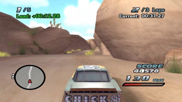 Cars The Video Game PC - Chick Hicks Gameplay смотреть онлайн