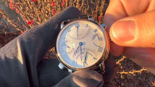 Maurice Lacroix Masterpiece Double Retrograde MP7018-SS001-110 смотреть онлайн