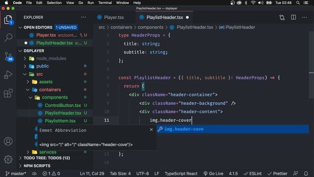 ReactJS e CSS - Projeto player de música DSPlayer смотреть онлайн