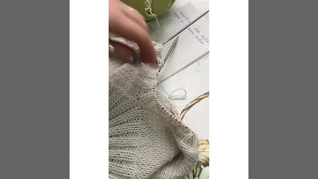 Капор спицами завершение смотреть онлайн