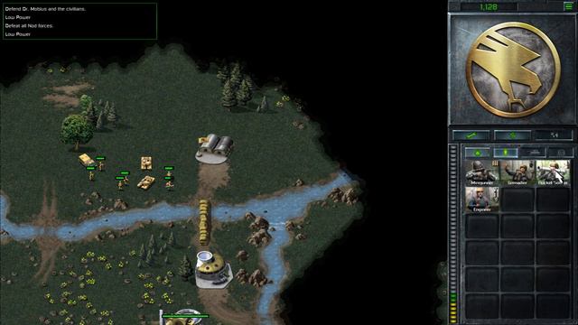 C&C: Tiberian Dawn Remastered - GDI All Mission 8: U.N. Sanctions / Doctor Mobius [Hard] смотреть онлайн