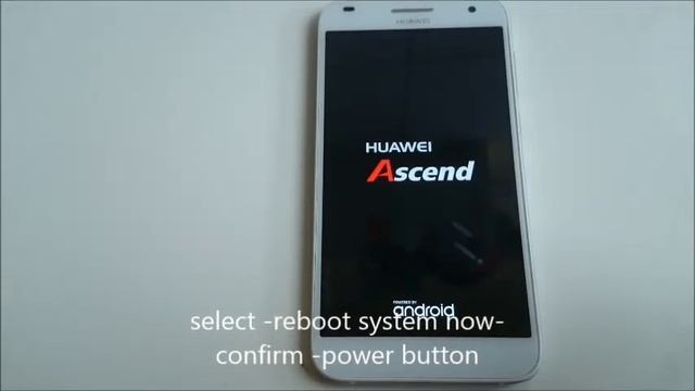 Huawei G7 factory reset смотреть онлайн