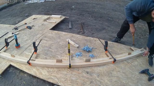 Сборка дуги арки Часть 3 смотреть онлайн