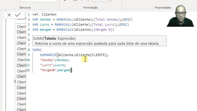 Power BI: Análise Clientes (Rankx+Variáveis+Summarize) смотреть онлайн