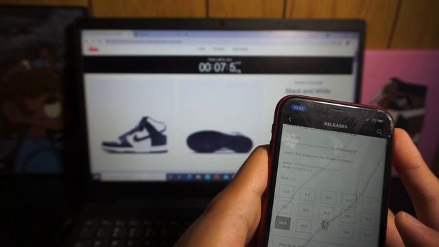 LIVE COP: Nike Dunk High “Black & White” смотреть онлайн