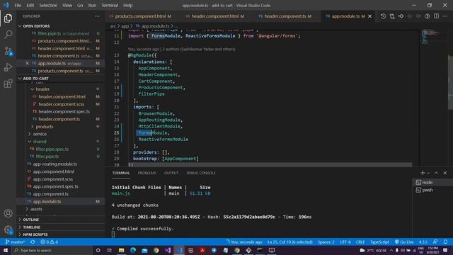 Angular Add to Cart Part 2 | Filter Pipe in Angular | Search product by Category | Angular 12 смотреть онлайн