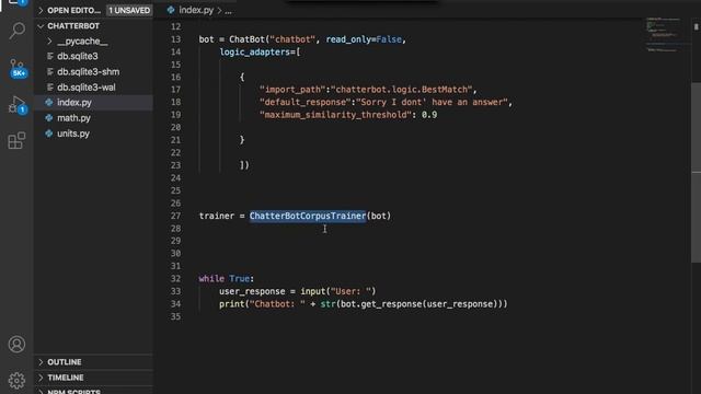 Create Chatbot Using Python Part 16 смотреть онлайн