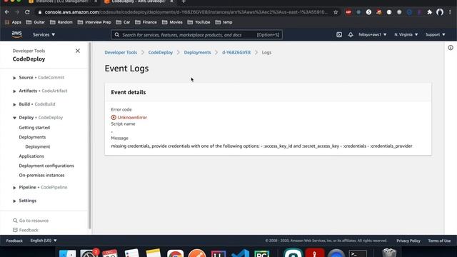 Fix Common AWS CodeDeploy Failures (e.g., ApplicationStop failed with exit code 1) смотреть онлайн