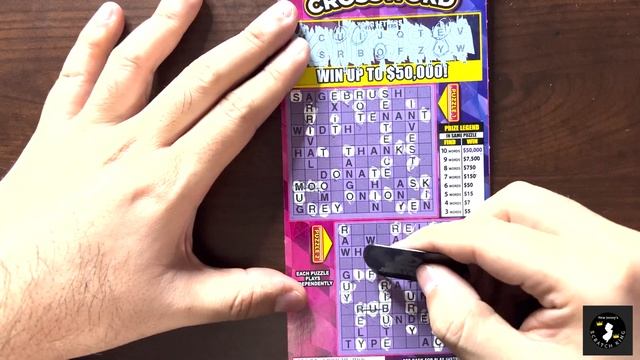 NJ Lottery Scratchers $5 Super Crossword (1 Jan 2022)