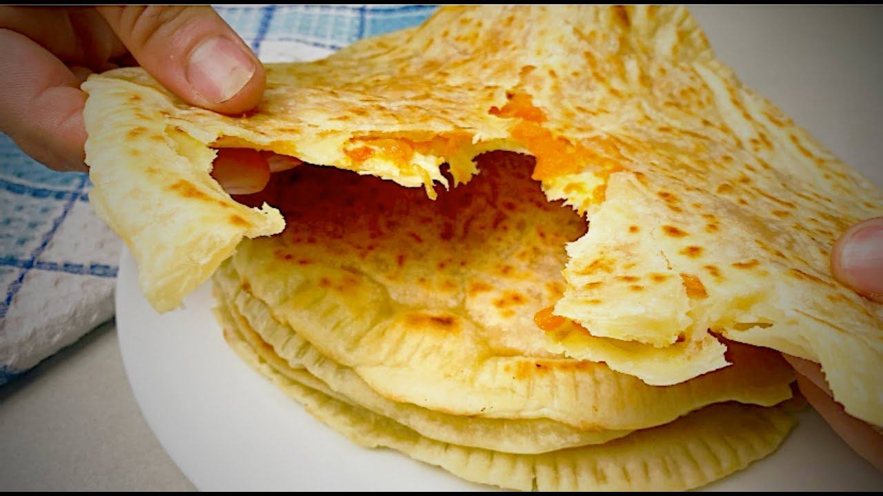 Приготовьте и ВЫ ТОЧНО ПОЛЮБИТЕ ТЫКВУ! Вкуснейшие ЛЕПЕШКИ С ТЫКВОЙ и сыром на сковороде! смотреть онлайн