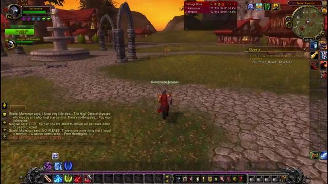 Death Knight Quest: How To Make Friends And Influence (Crimson Dawn ) смотреть онлайн