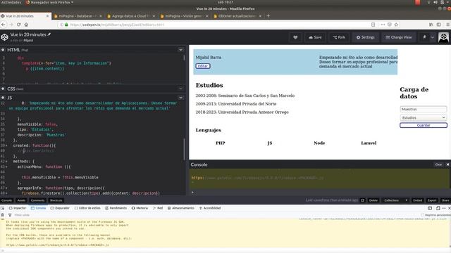Firebase In Vue, Part 1 смотреть онлайн
