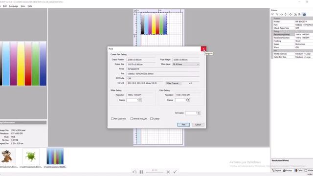 Печать на принтере L1800 лаком возможна смотреть онлайн