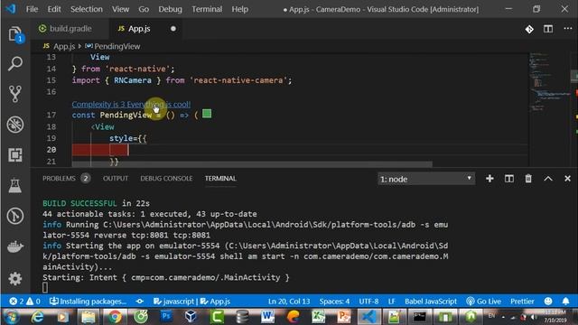 #23.1 Camera demo on Android | Part 1 смотреть онлайн